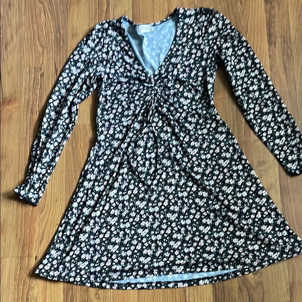 Altar'd State Floral Long Sleeve Dress
